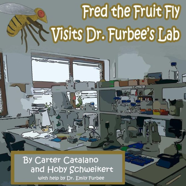 Fred The Fruit Fly Visits Dr. Furbee's Lab