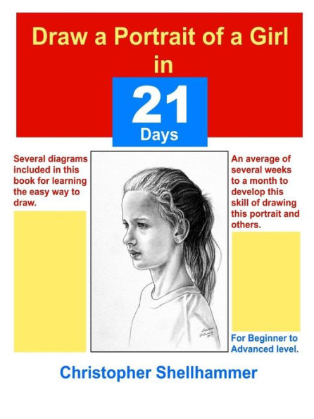 Draw A Portrait Of A Girl In 21 Days