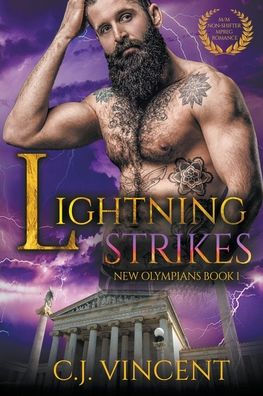 Lightning Strikes: A M/M Non-Shifter Mpreg Romance (New Olympians)