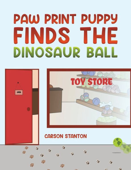 Paw Print Puppy Finds The Dinosaur Ball - 9781398424067