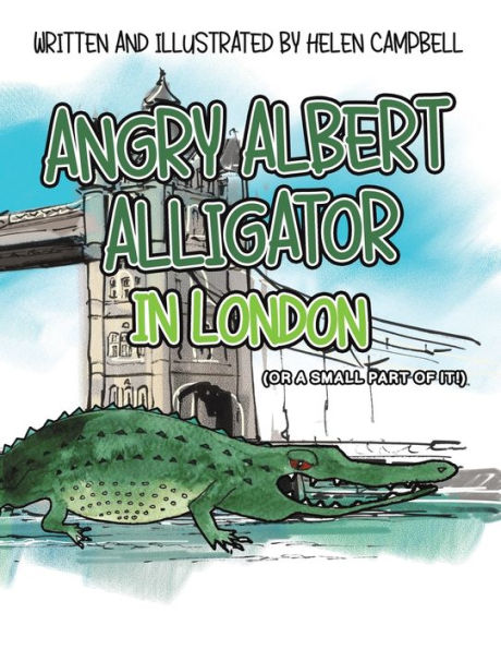 Angry Albert Alligator In London