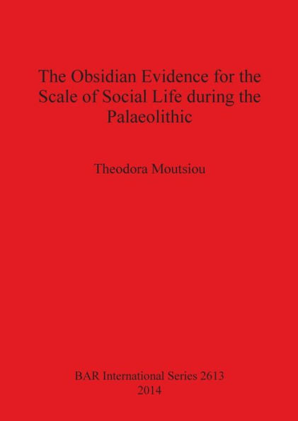 The Obsidian Evidence For The Scale Of Social Life During The Palaeolithic (Bar International)