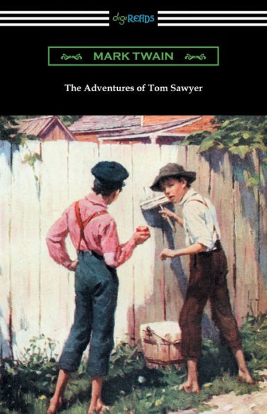 The Adventures Of Tom Sawyer (Illustrated By Worth Brehm With Introductions By Percy Holmes Boynton And Bertha Evans Ward)