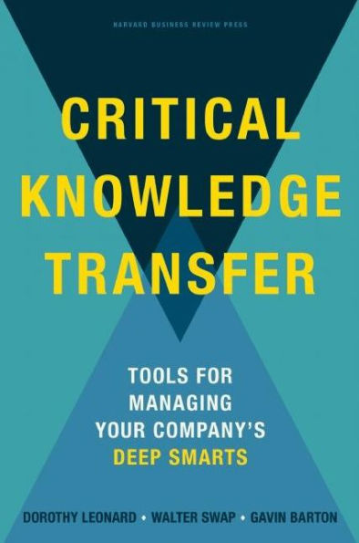 Critical Knowledge Transfer: Tools For Managing Your Company's Deep Smarts