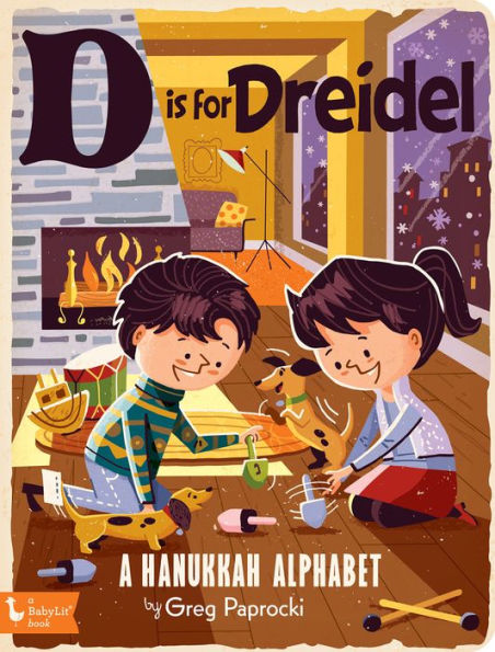 D Is For Dreidel: A Hanukkah Alphabet (Babylit)