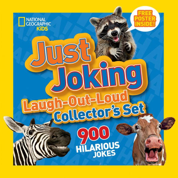 National Geographic Kids Just Joking Laughoutloud Collector's Set: 900 Hilarious Jokes (Just Joking: National Geographic Kids)