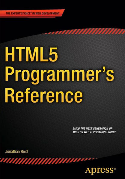 Html5 Programmer's Reference