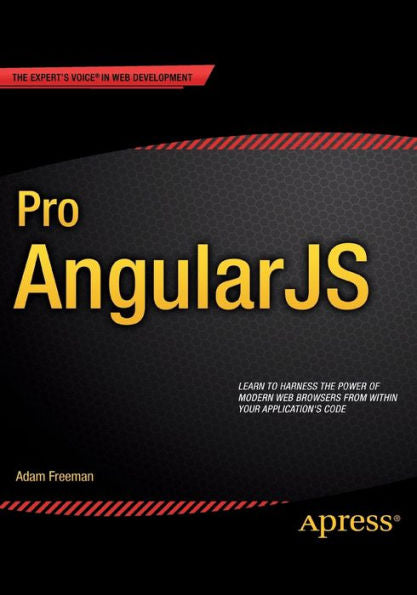 Pro Angularjs (Expert's Voice In Web Development)