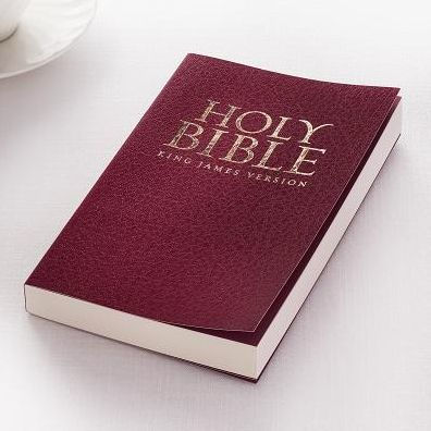 Kjv Holy Bible, Gift And Award Bible - Softcover, King James Version, Burgundy