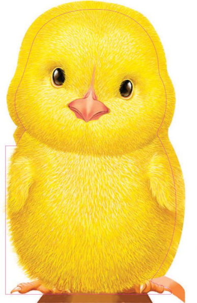 Furry Chick: A Mini Touch And Feel Book For Baby And Toddler (Easter Gift, Sweet Shower Gift, Sensory Book, Animal Book, Baby Animals Book) (Mini Friends Touch & Feel Books)