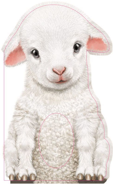 Furry Lamb: A Mini Touch And Feel Book For Babies And Newborns (Sweet Shower Gift, Sensory Baby Animals Book) (Mini Friends Touch & Feel Books)