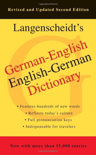 German-English, English-German Dictionary, 2Nd Edition