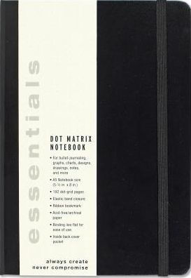 Essentials Dot Matrix Notebook, A5 Size
