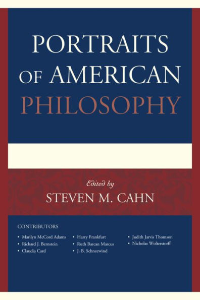 Portraits Of American Philosophy