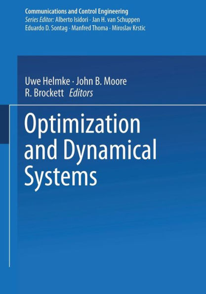 Optimization And Dynamical Systems (Communications And Control Engineering)