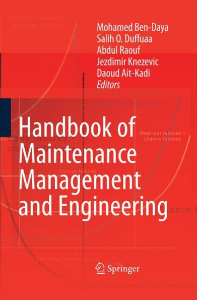 Handbook Of Maintenance Management And Engineering