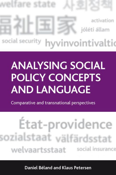Analysing Social Policy Concepts And Language: Comparative And Transnational Perspectives