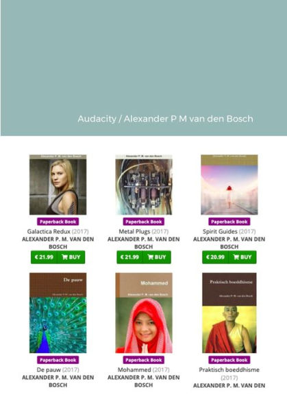 Audacity - 9781447757399