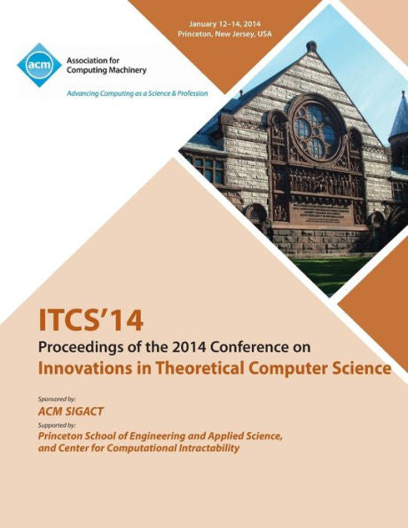 Itcs 14 - Innovations On Theoretical Computer Science