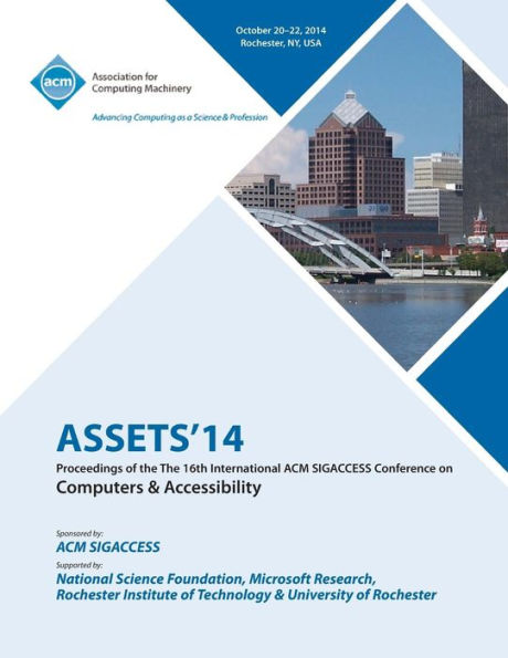 Assets 14, 16Th Acm Sigaccess Conference On Computers And Accessibility