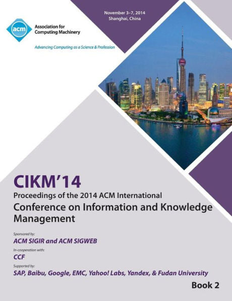Cikm 14, Acm International Conference On Information And Knowledge Management V 2