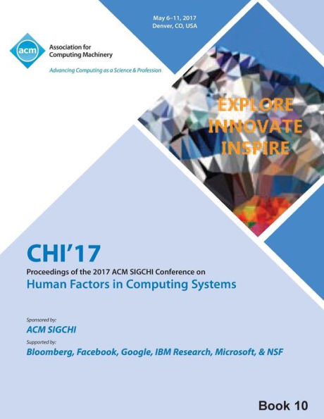 Chi 17 Chi Conference On Human Factors In Computing Systems Vol 10