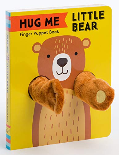 Hug Me Little Bear: Finger Puppet Book: (Baby's First Book, Animal Books For Toddlers, Interactive Books For Toddlers)