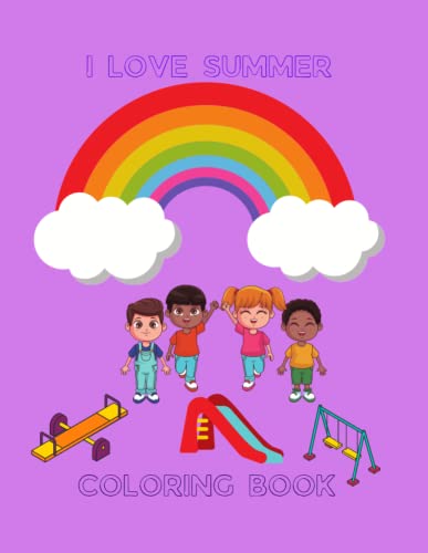 I Love Summer: Coloring Book