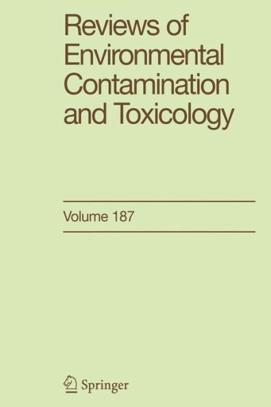 Reviews Of Environmental Contamination And Toxicology