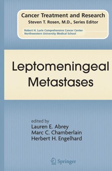 Leptomeningeal Metastases (Cancer Treatment And Research, 125)