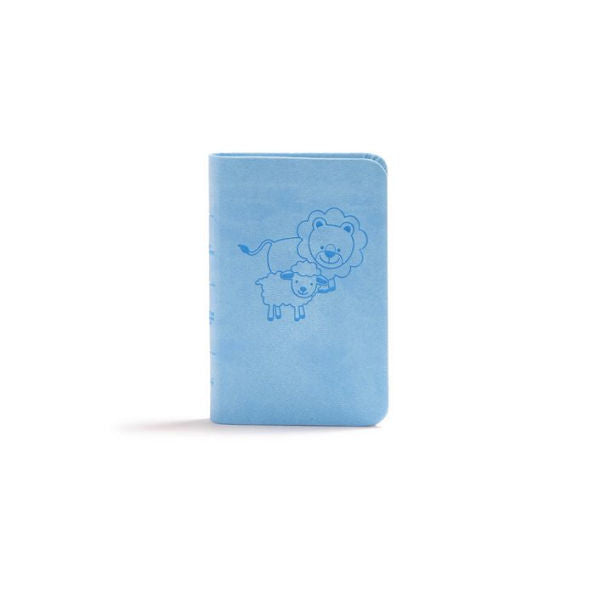 Csb Baby's New Testament With Psalms, Blue Leathertouch, Red Letter, Presentation Page, Gift Box, Keepsake, Easy-To-Read Bible Serif Type