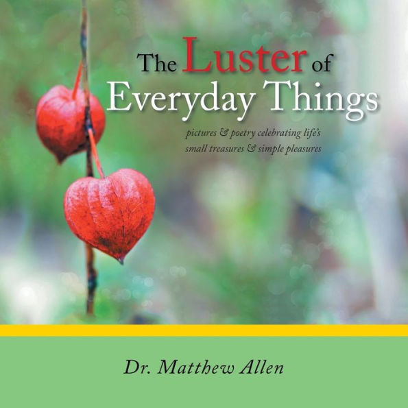 The Luster Of Everyday Things: Pictures & Poetry Celebrating Life's Small Treasures & Simple Pleasures