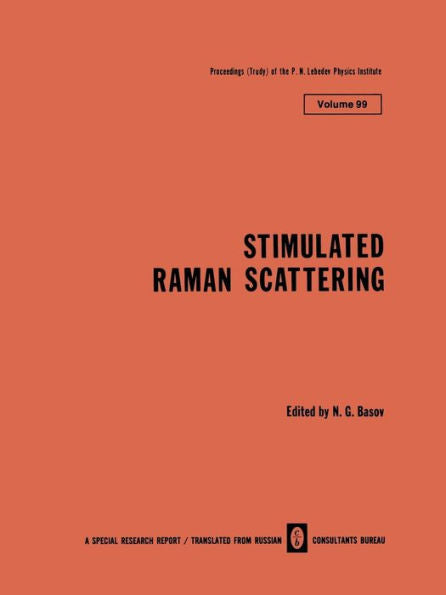Stimulated Raman Scattering (The Lebedev Physics Institute Series)
