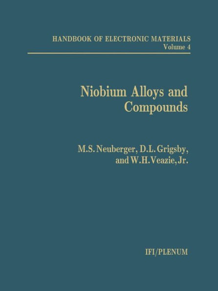Niobium Alloys And Compounds