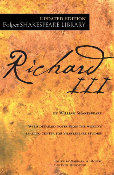 Richard Iii (Folger Shakespeare Library)