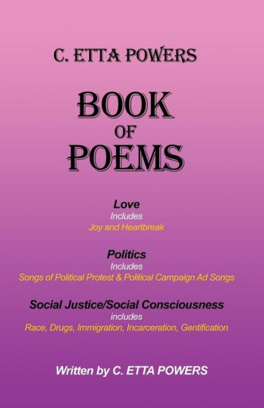 C. Etta Powers Book Of Poems