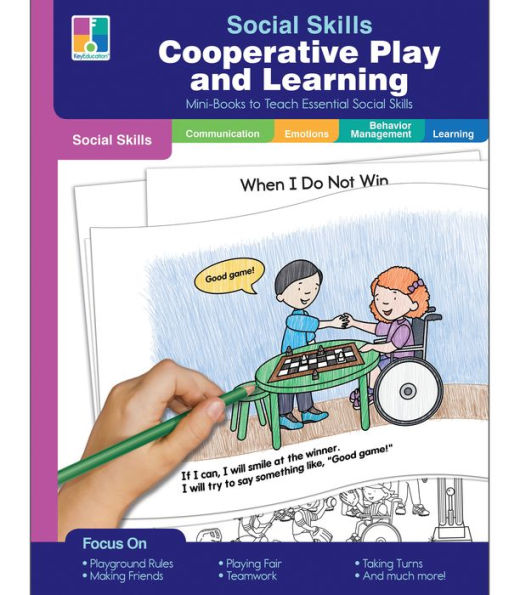 Key Education - Social Skills Mini-Books Cooperative Play And Learning, 64 Pages Resource Book