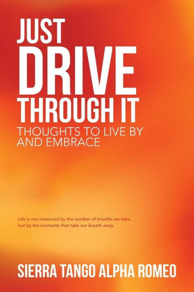 Just Drive Through It: Thoughts To Live By And Embrace