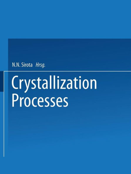 Crystallization Processes