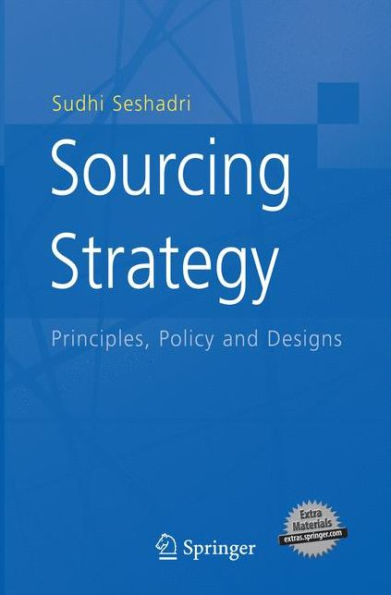 Sourcing Strategy: Principles, Policy And Designs