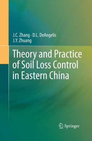 Theory And Practice Of Soil Loss Control In Eastern China