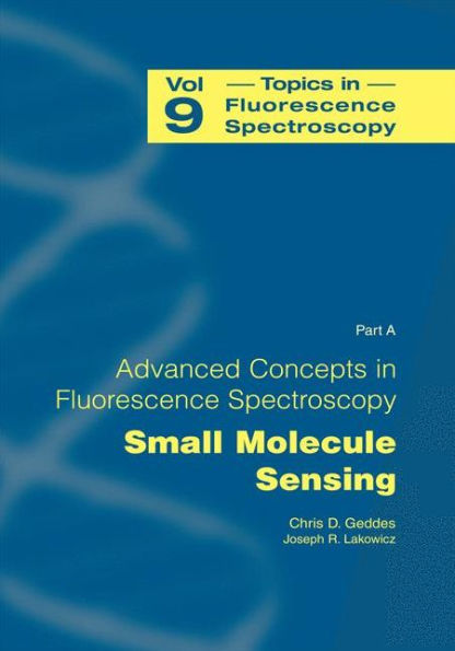 Advanced Concepts In Fluorescence Sensing: Part A: Small Molecule Sensing (Topics In Fluorescence Spectroscopy, 9)