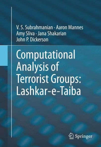 Computational Analysis Of Terrorist Groups: Lashkar-E-Taiba