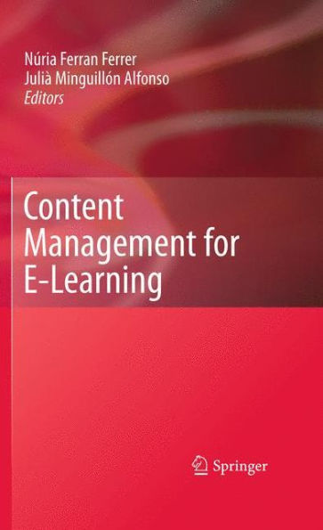 Content Management For E-Learning