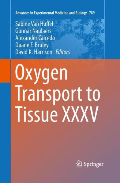 Oxygen Transport To Tissue Xxxv