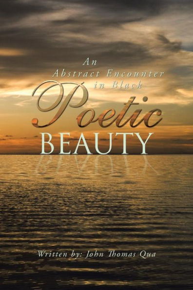 Poetic Beauty: An Abstract Encounter In Black