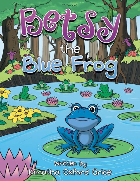 Betsy The Blue Frog
