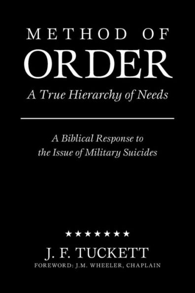 Method Of Order: A True Hierarchy Of Needs
