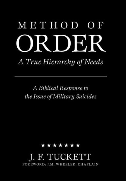 Method Of Order: A True Hierarchy Of Needs