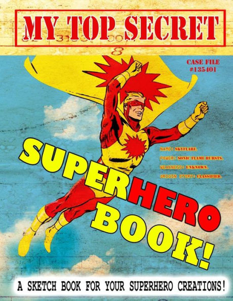 My Top Secret Superhero Book!